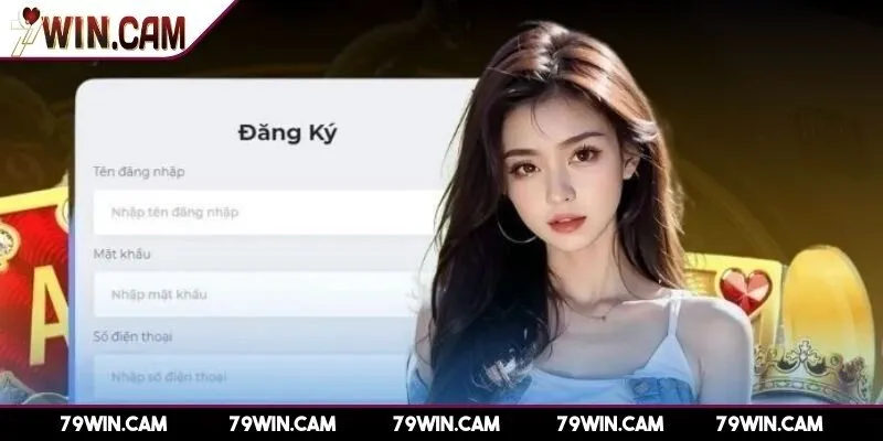 Đăng ký 79Win 2 Đăng ký tài khoản tại 79Win chỉ với 3 bước đơn giản